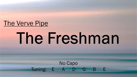 There are three artists using this name1. . The freshmen lyrics